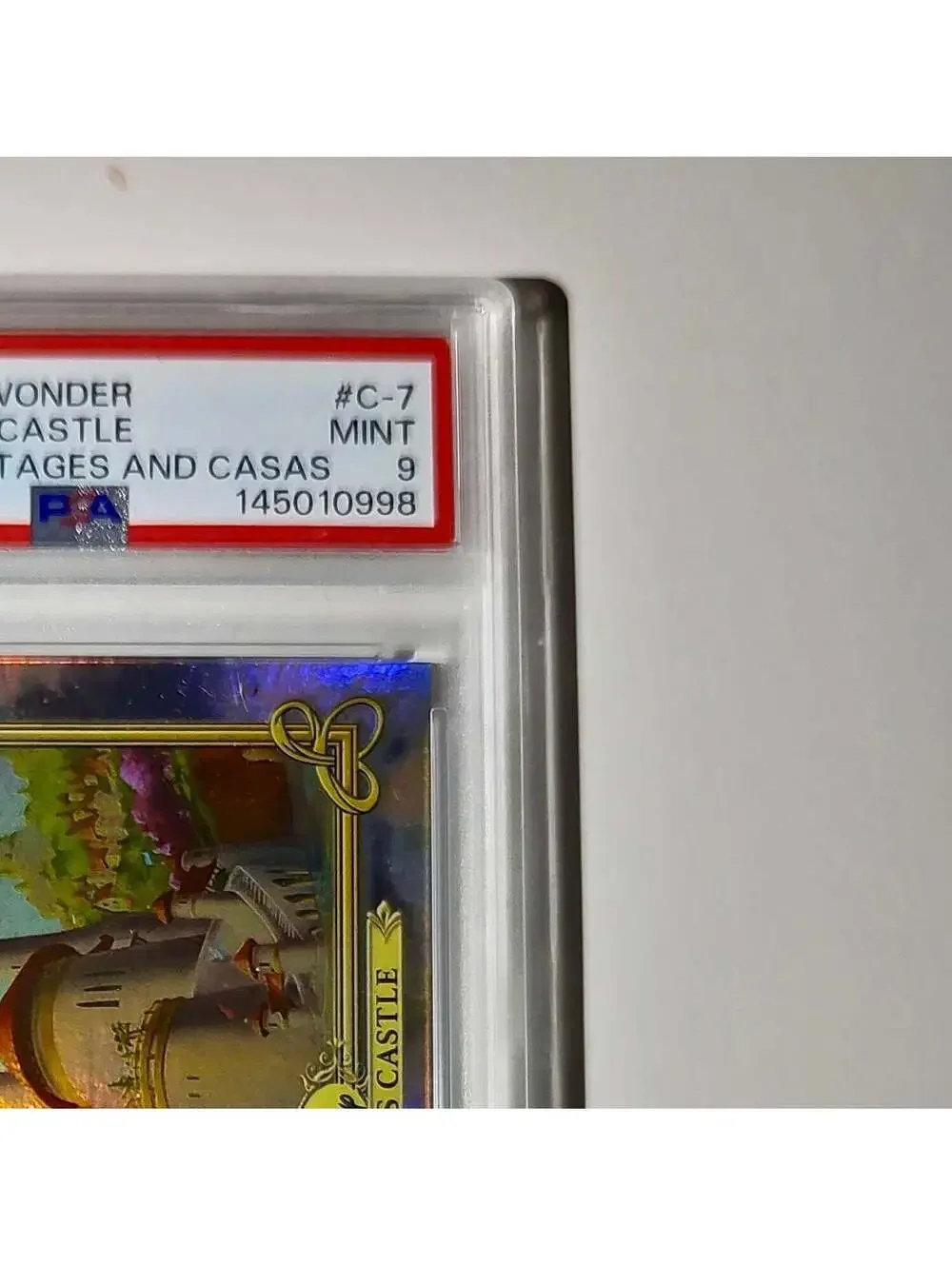 Prince Eric's Castle 2025 Topps Disney #C-7 Card The Little Mermaid PSA 9 MT